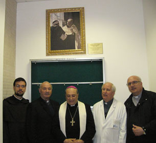 inaugurazione del quadro del Beato Angelo Paoli